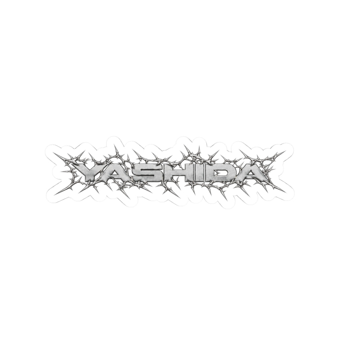 Black Belt Thorn Logo Sticker