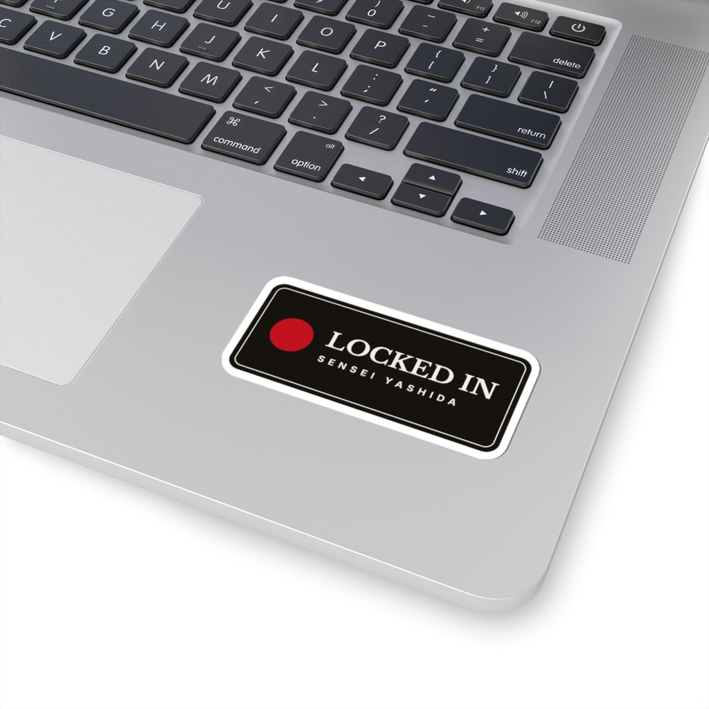 Locked In Sticker