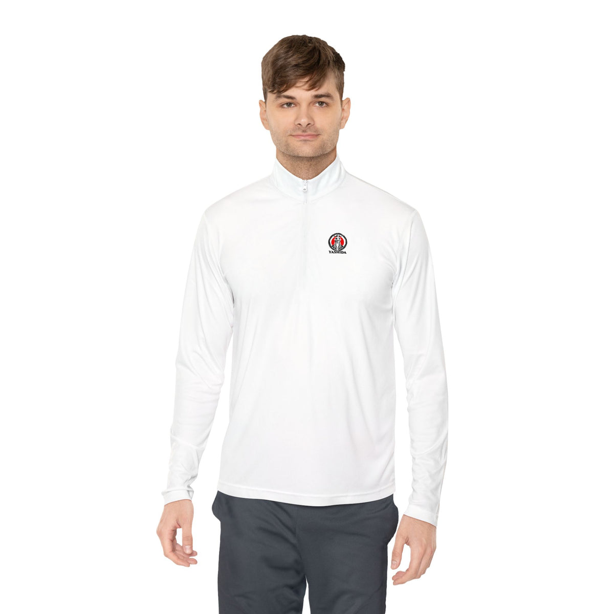White Belt Quarter-Zip