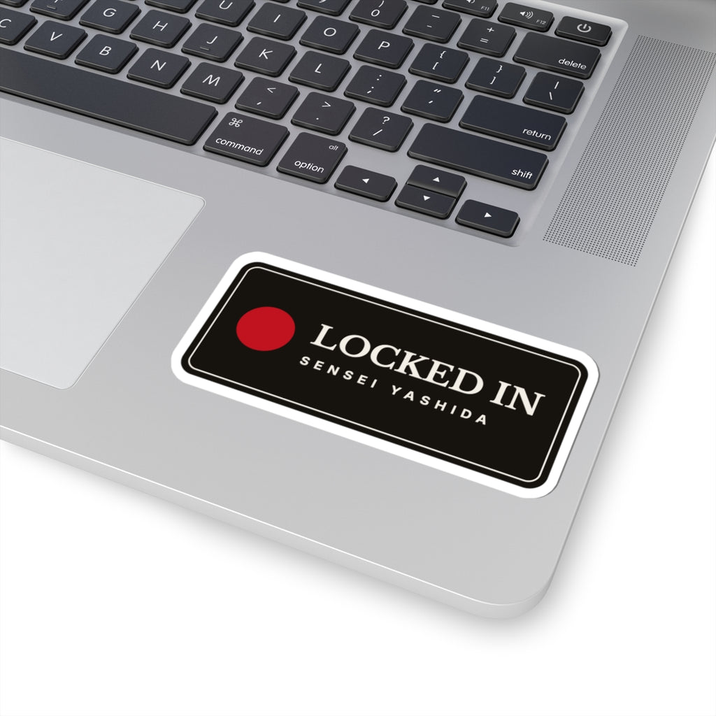 Locked In Sticker