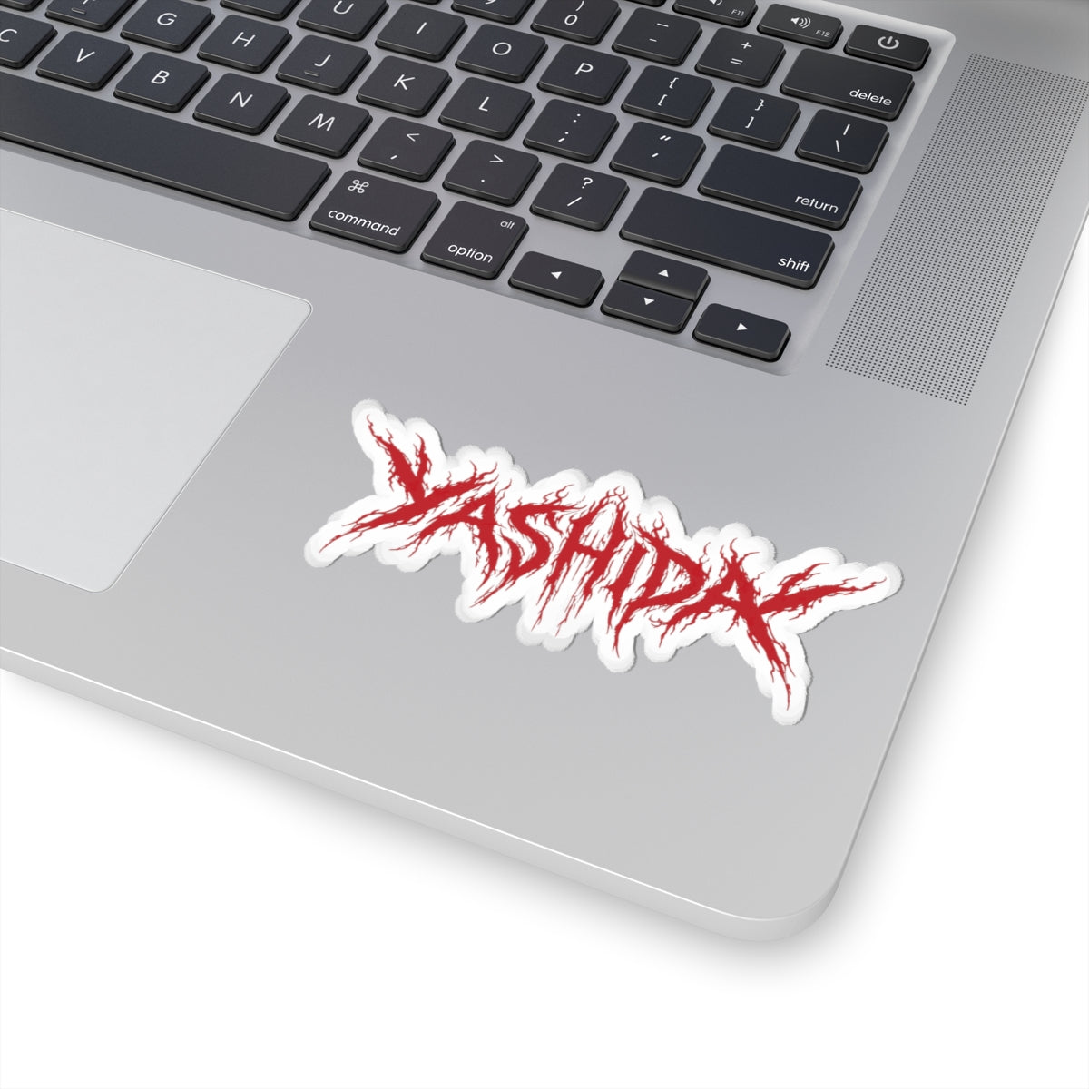 Black Belt Metal Logo Sticker