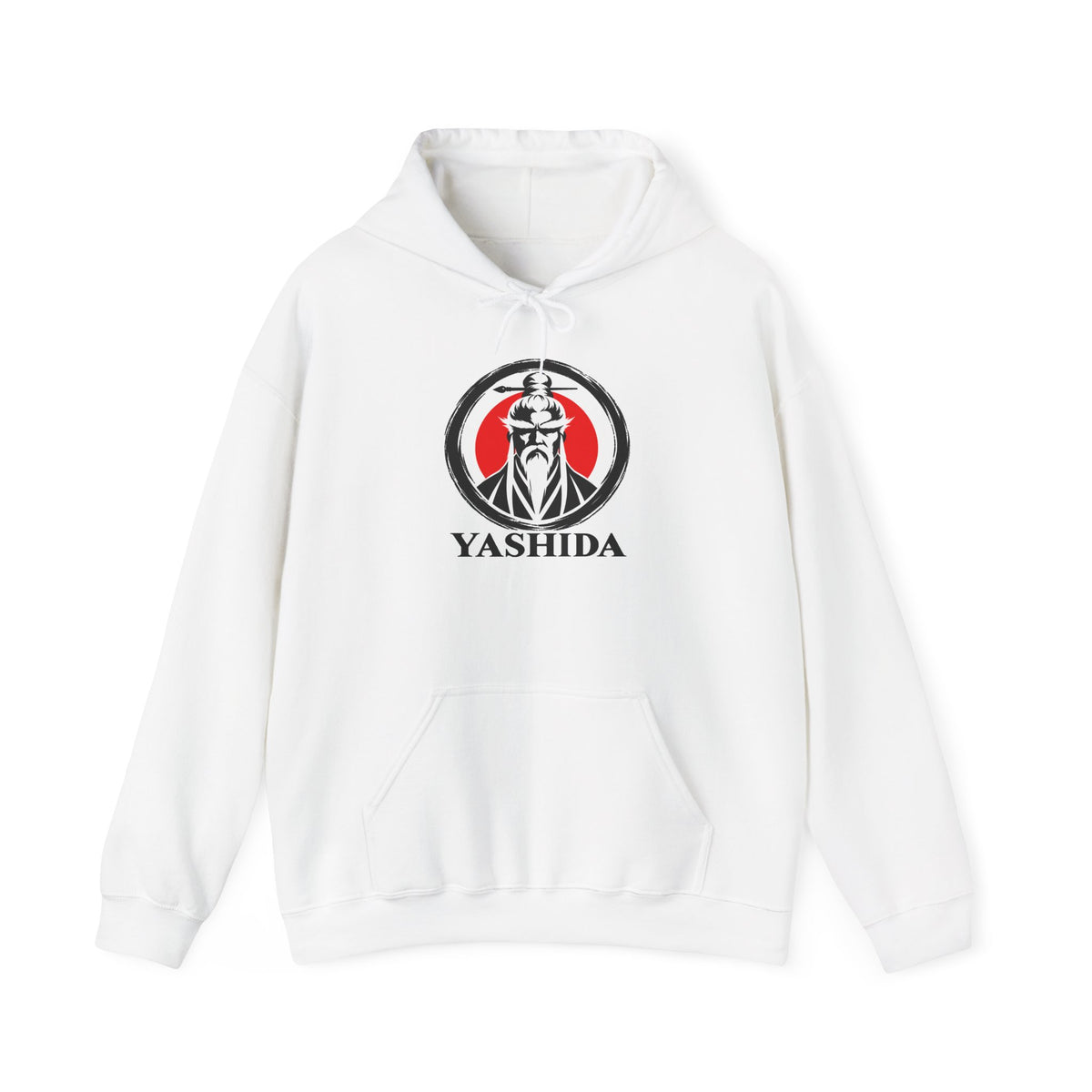 White Belt Emblem Hoodie
