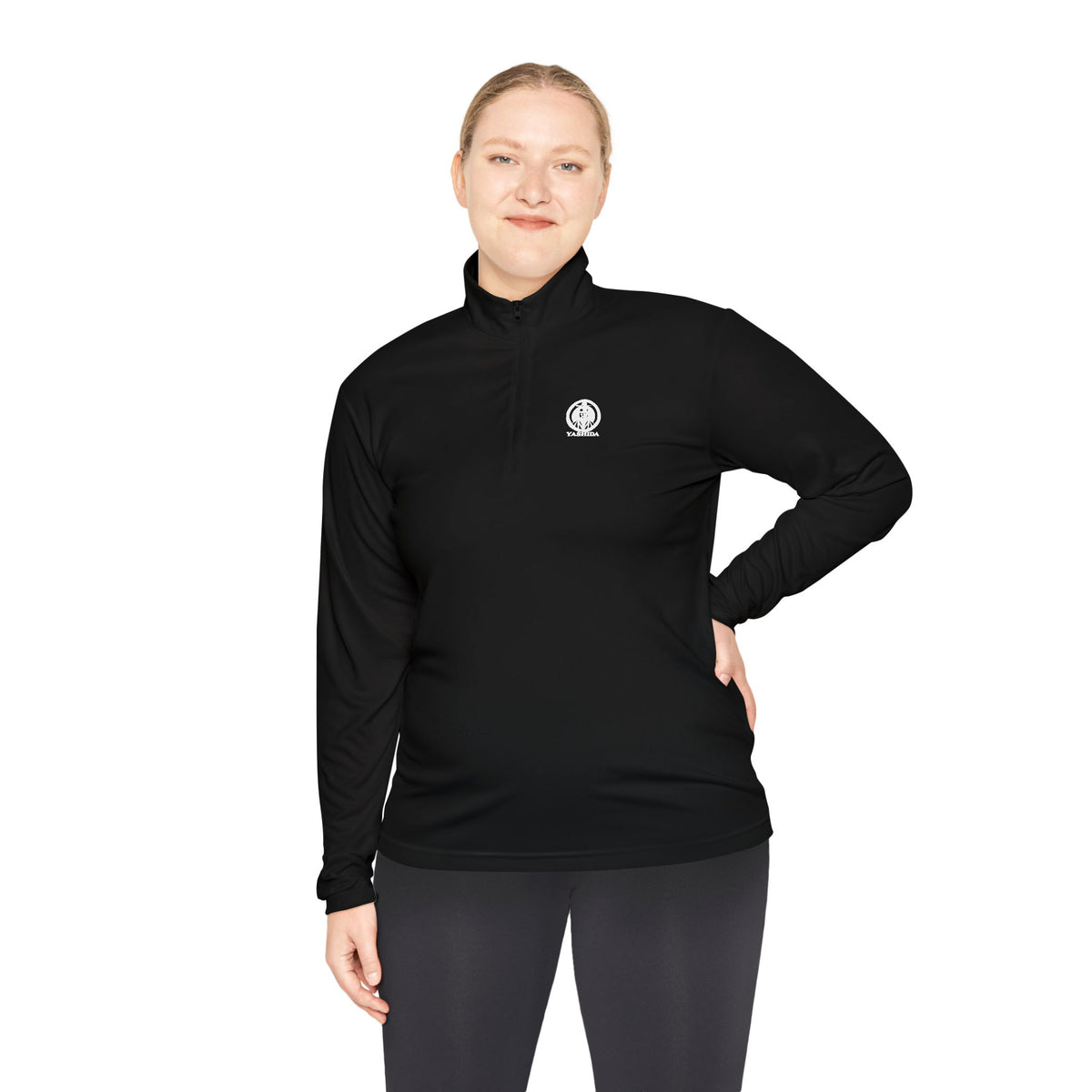 White Belt Quarter-Zip