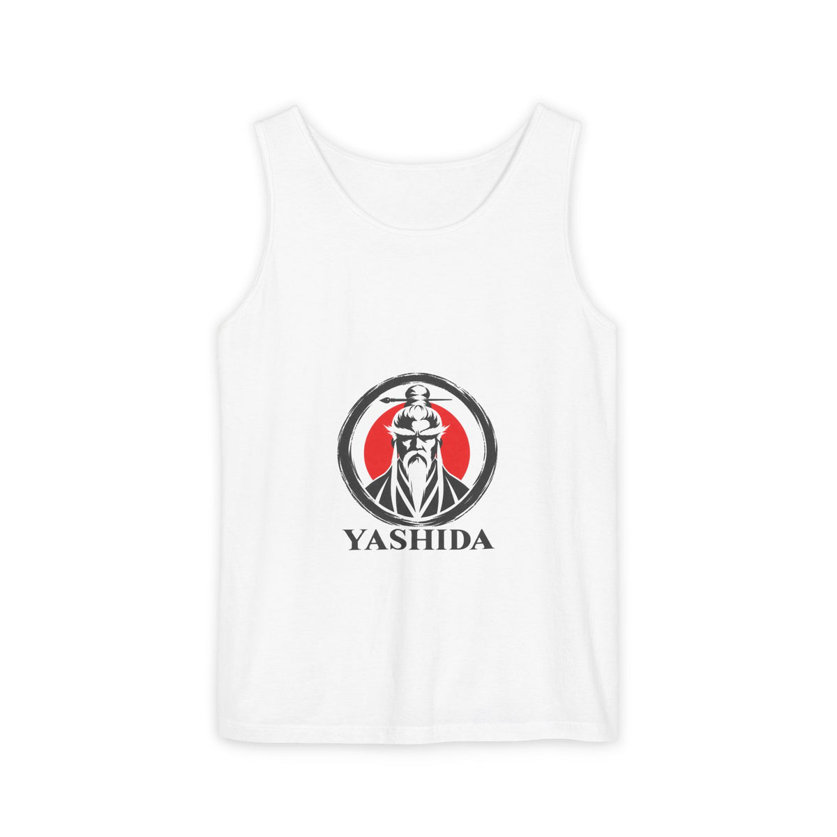 White Belt Garment-Dyed Tank