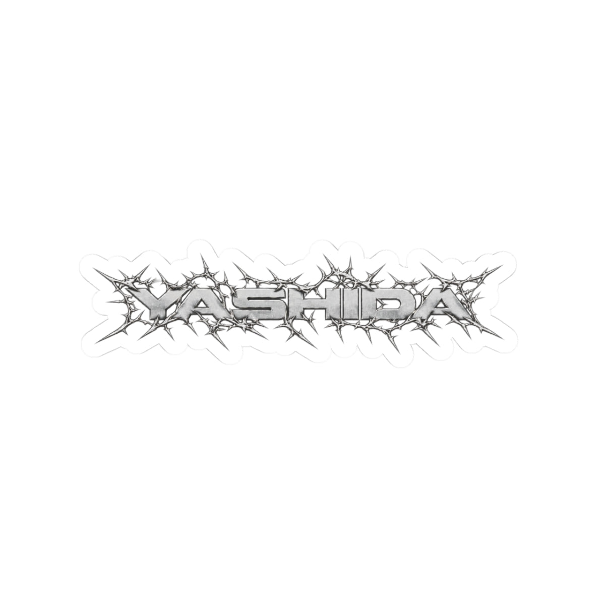 Black Belt Thorn Logo Sticker