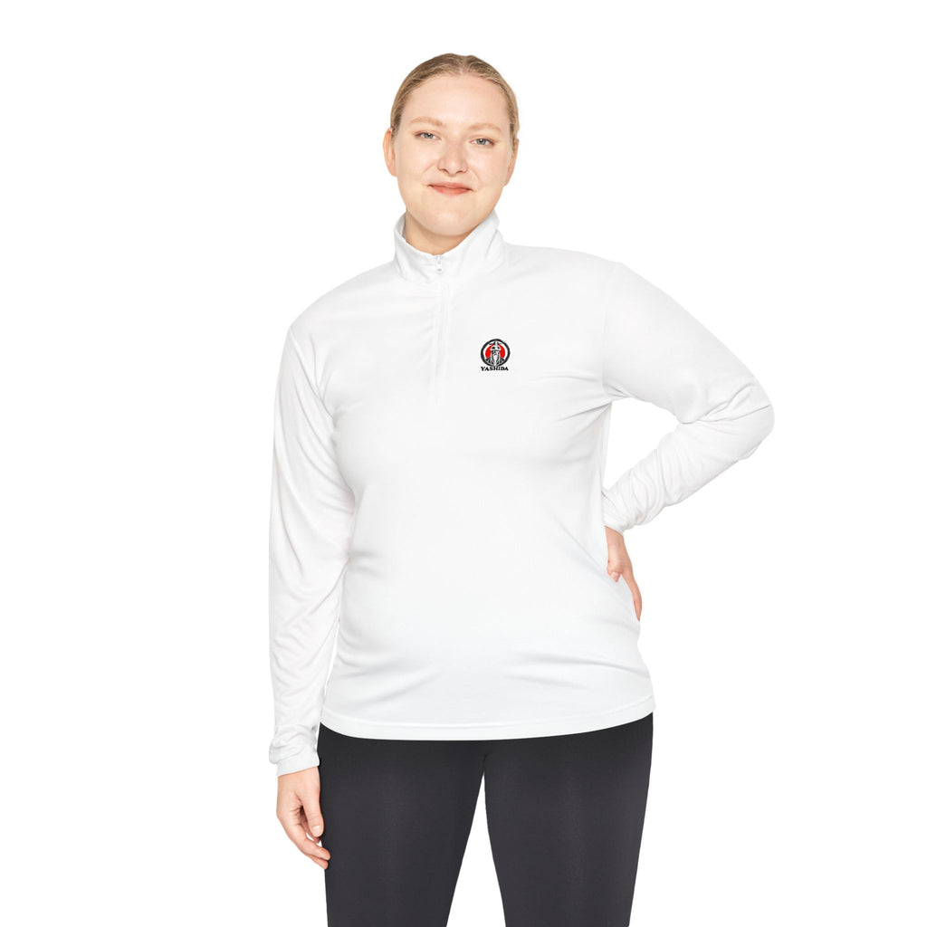 White Belt Quarter-Zip