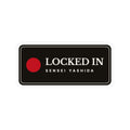 Locked In Sticker