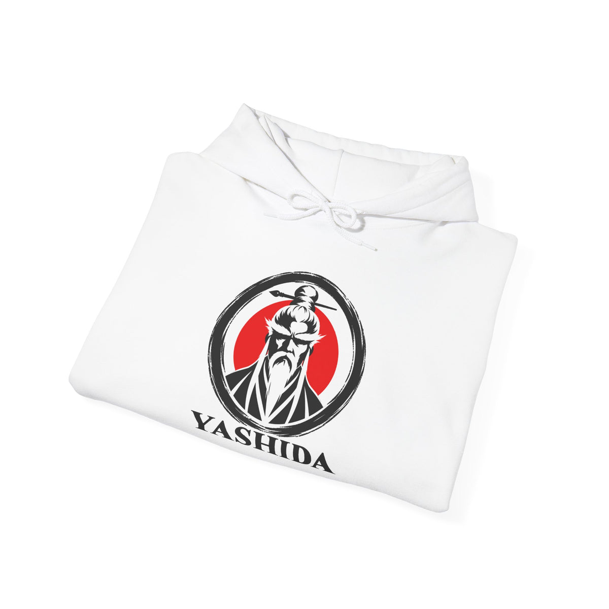 White Belt Emblem Hoodie