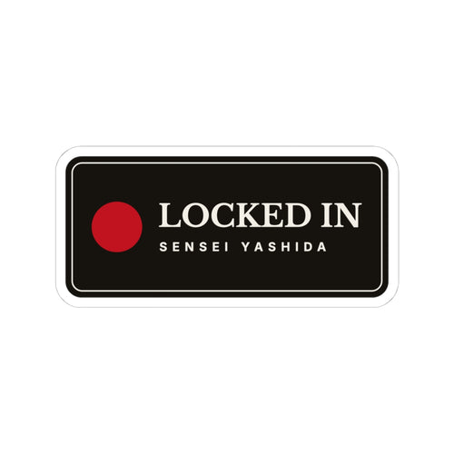 Locked In Sticker