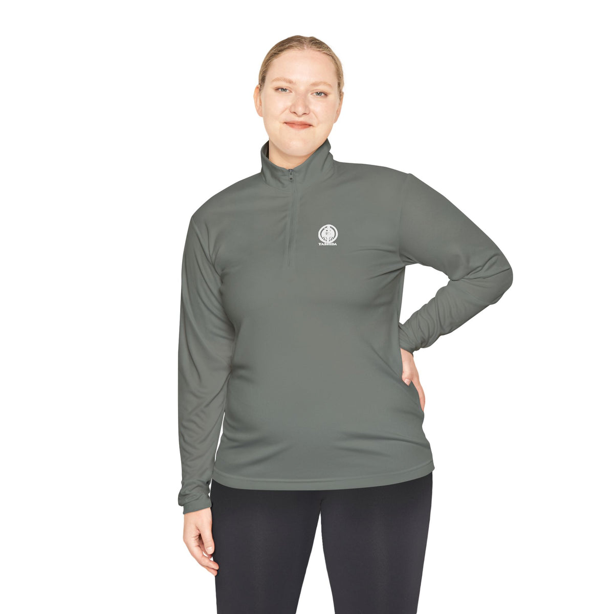 White Belt Quarter-Zip