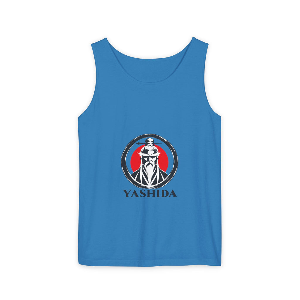 White Belt Garment-Dyed Tank